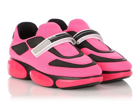 prada cloudbust womens pink|prada black cloudbust sneakers.